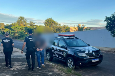 Suspeito divulgou conteúdo íntimo (Foto: Divulgação PCGO)