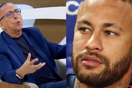 Galvão Bueno manda recado para Neymar: 'Rivaldo tem muito mais história que você' Narrador comenta fala de atacante