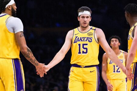 Jogadores do Los Angeles Lakers