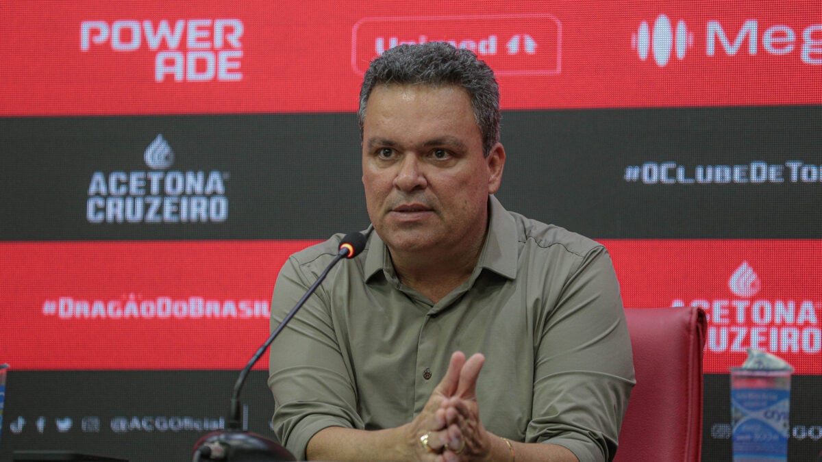 Adson Batista em coletiva