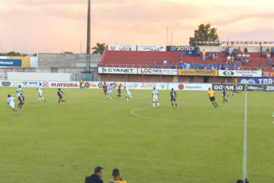 Jogo entre Inhumas e Goiatuba no Goianão