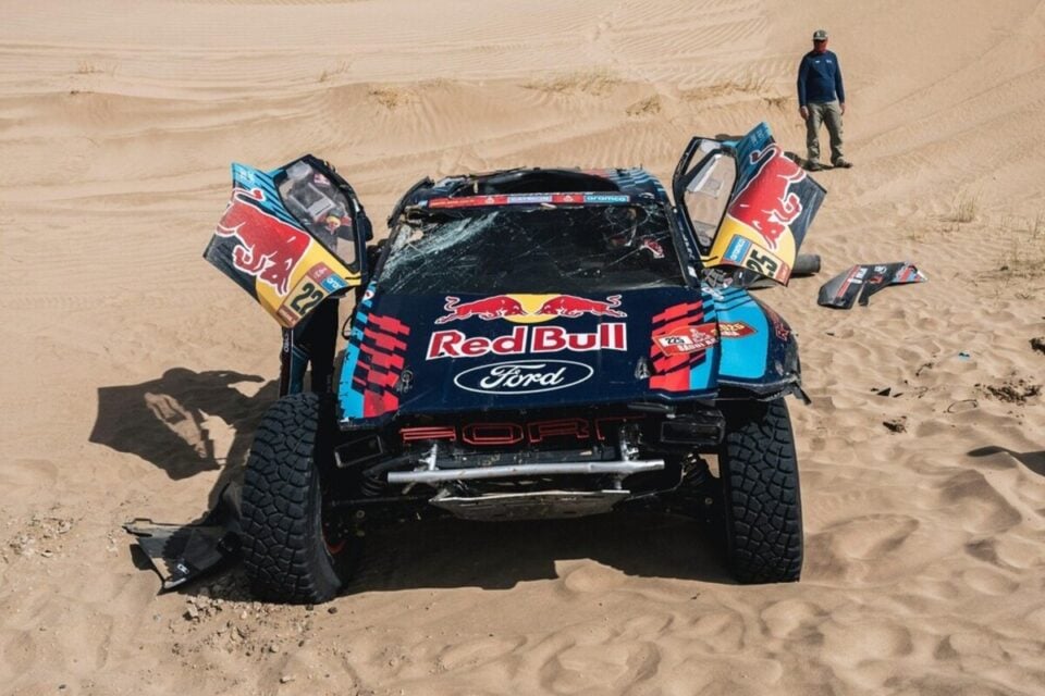 Carlos Sainz no Dakar. Foto: Divulgação