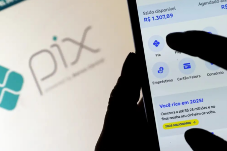 Volume de transações de pix aumenta 0,24% (Foto: Agência Brasil)