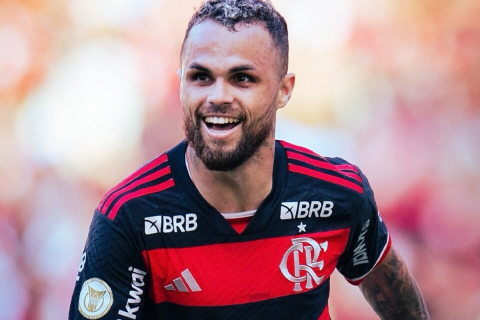 Michael em jogo do Flamengo