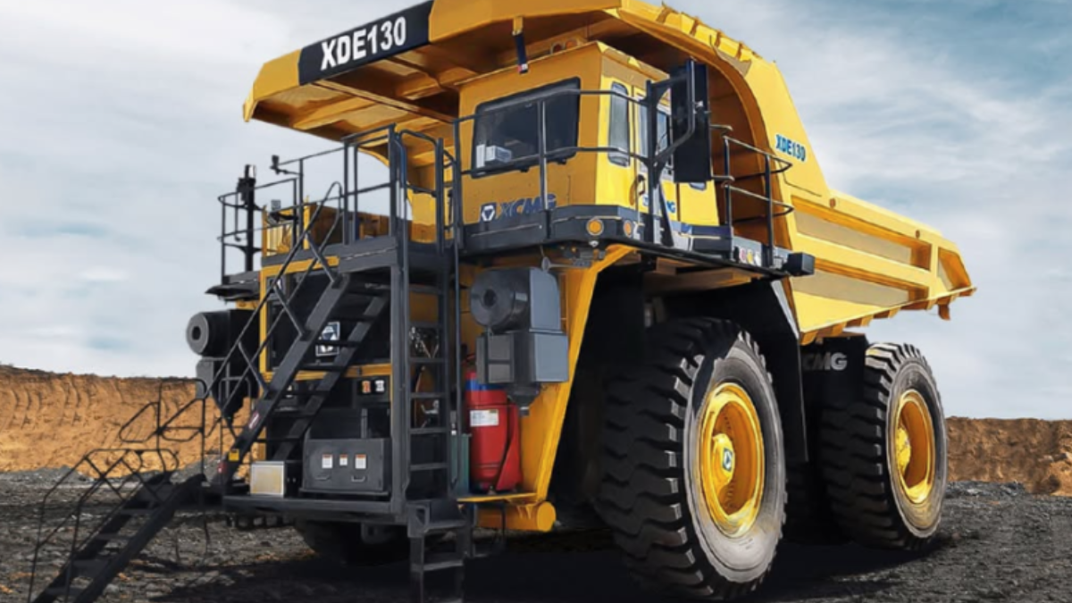 Máquina da indústria chinexa XCMG (Foto: Divulgação)