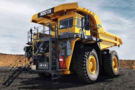 Máquina da indústria chinexa XCMG (Foto: Divulgação)