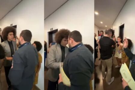 Deputado Renato Freitas empurra assessor após confusão em sessão da CCJ; vídeo Freitas empurrou assessor do deputado Marcio Pacheco (PP)