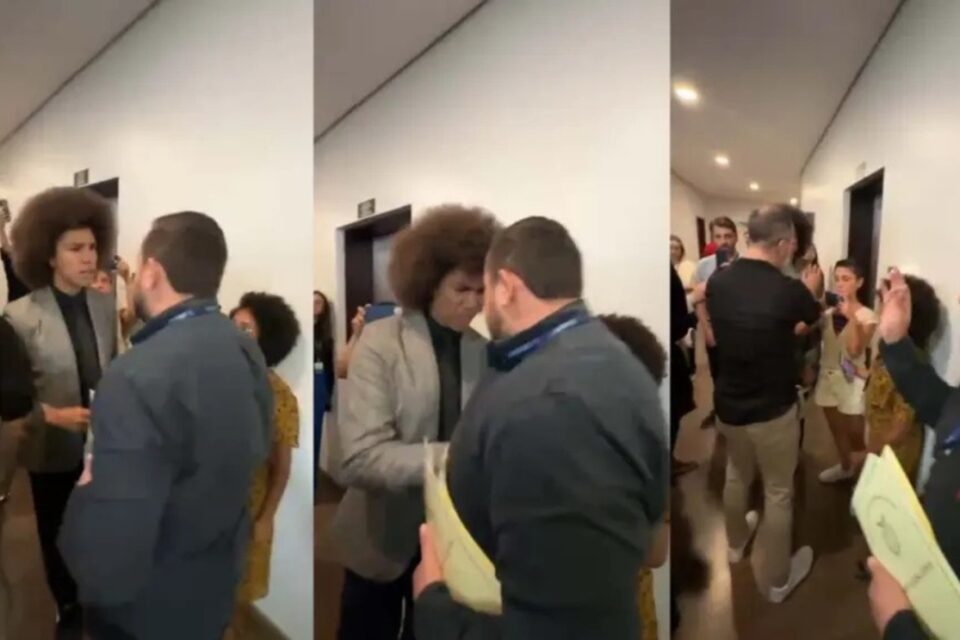 Deputado Renato Freitas empurra assessor após confusão em sessão da CCJ; vídeo Freitas empurrou assessor do deputado Marcio Pacheco (PP)