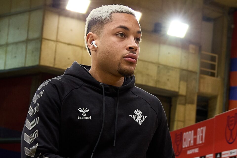 Vitor Roque, atacante do Bétis