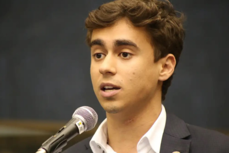 Deputado Nikolas Ferreira: convite do PRTB (Foto: Agência Brasil)