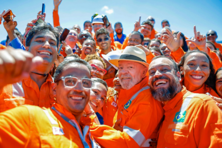 Lula: declarações sobre gasolina cara (Foto: Presidência da República)