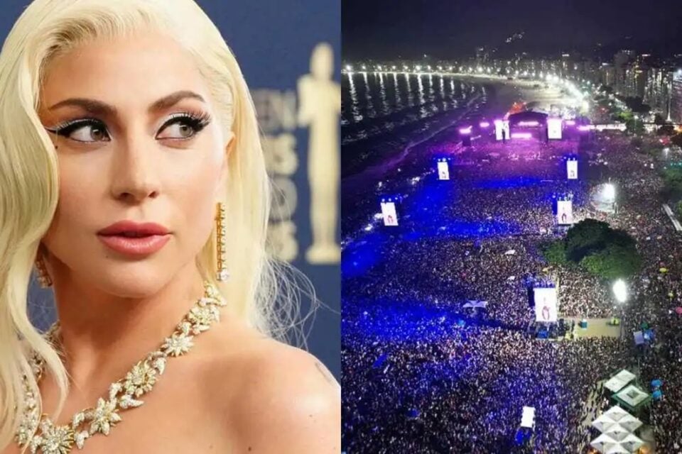 Show de Lady Gaga na praia de Copacabana, é oficializado Estrela pop vai se apresentar no Rio de Janeiro em maio