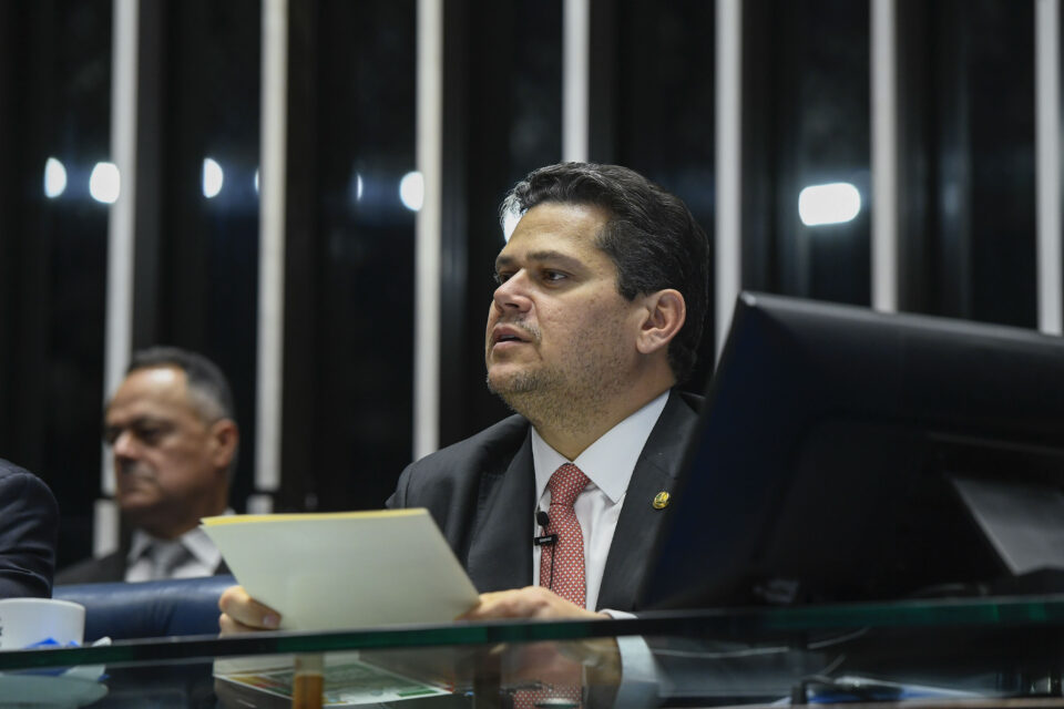 Presidente do Senado, Davi Alcolumbre (Foto: Agência Senado)