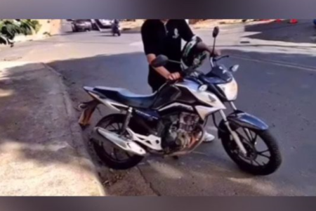 Motocicletas foram apreendidas em Goiânia (Foto: Reprodução)