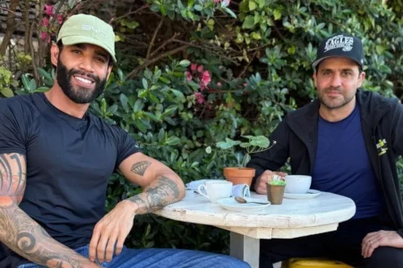 Gusttavo Lima e Pablo Marçal se reúnem em Miami