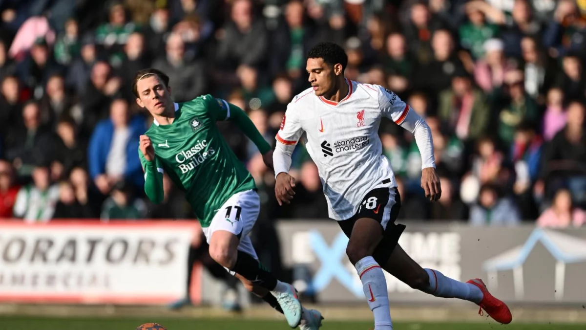 Liverpool é derrotado pelo Plymouth Argyle