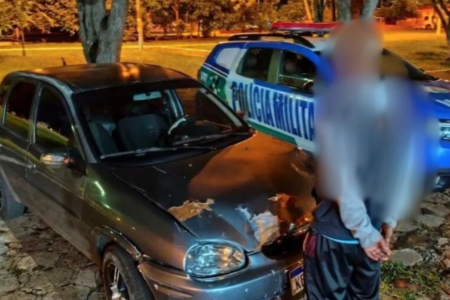 Motorista é preso após acidente de trânsito (Foto: Reprodução)