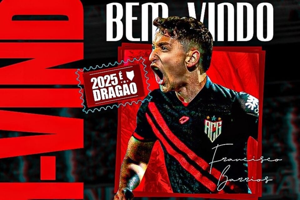 Francisco Barrios é o novo atacante do Atlético Goianiense