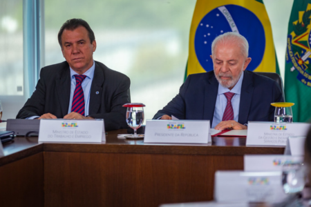 Presidente Lula e ministro Luiz Marinho (Foto: Divulgação)