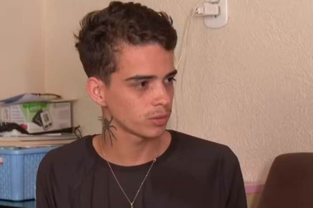 Jovem foi preso por engano (Foto: Reprodução/TV Globo)