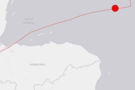 Terremoto teve epicentro a 209 km das Ilhas Cayman (Foto: Serviço Geológico dos Estados Unidos)