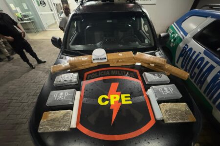 Suspeito de tráfico é preso após perseguição em Goiânia