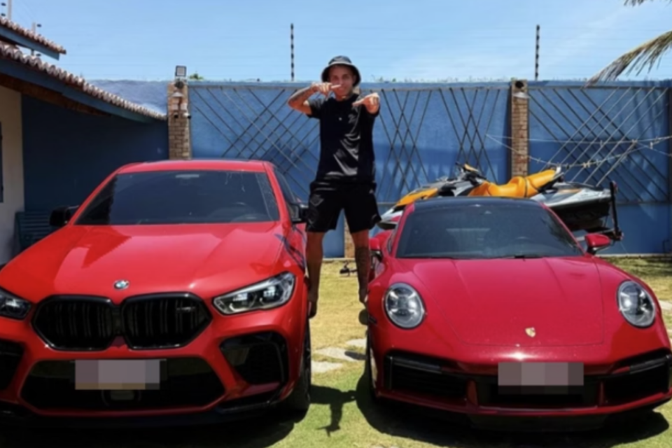 Influencer Mateus Silva, alvo de operação policial (Foto: Reprodução)