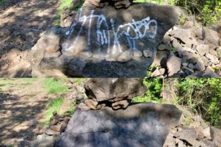 Homem é multado e expulso de Fernando de Noronha após pichar rochas Danos ao meio ambiente provocaram indignação em moradores e turistas