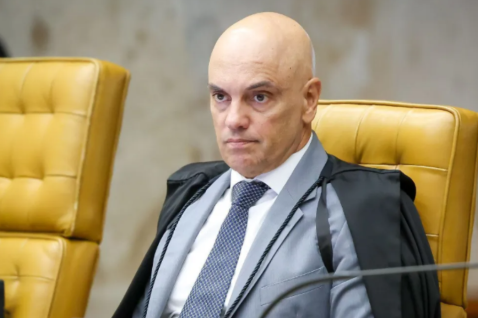 Imagem do ministro Alexandre de Moraes