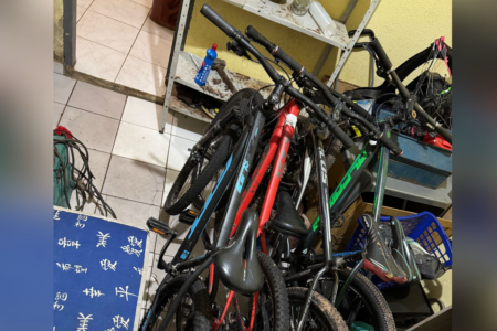 Bicicletas furtadas foram recuperadas (Foto: Divulgação)