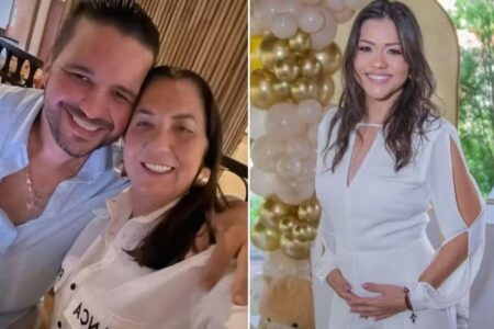 Margareth Serrão está namorando Danilo, que terminou com Karolayne Lima Mãe de Virgínia está namorando sanfoneiro 20 anos mais jovem