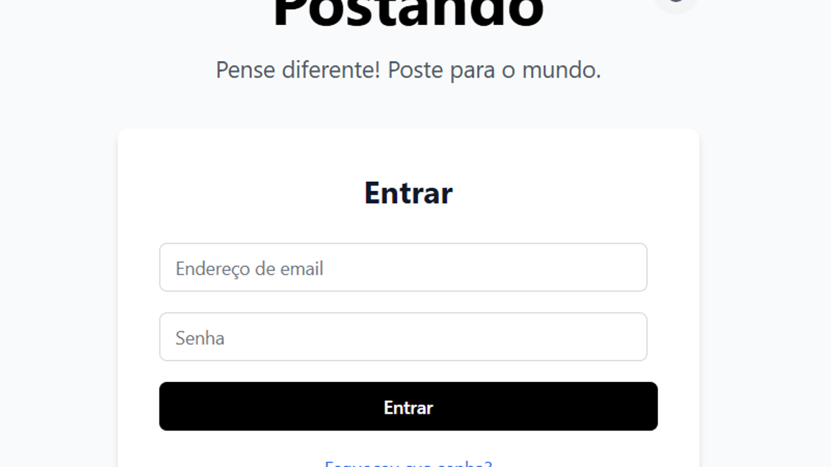 Rede social Poosting (Foto: Reprodução)