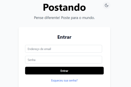 Rede social Poosting (Foto: Reprodução)