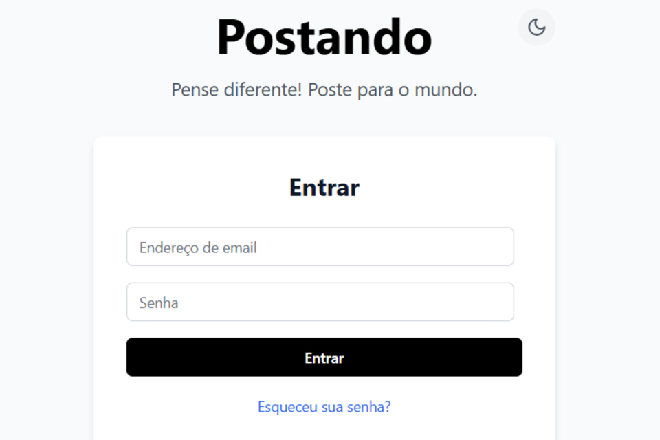 Rede social Poosting (Foto: Reprodução)