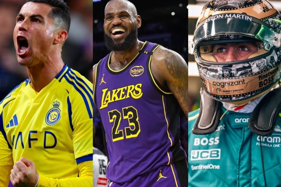 CR7, LeBron e Alonso aos 40 anos