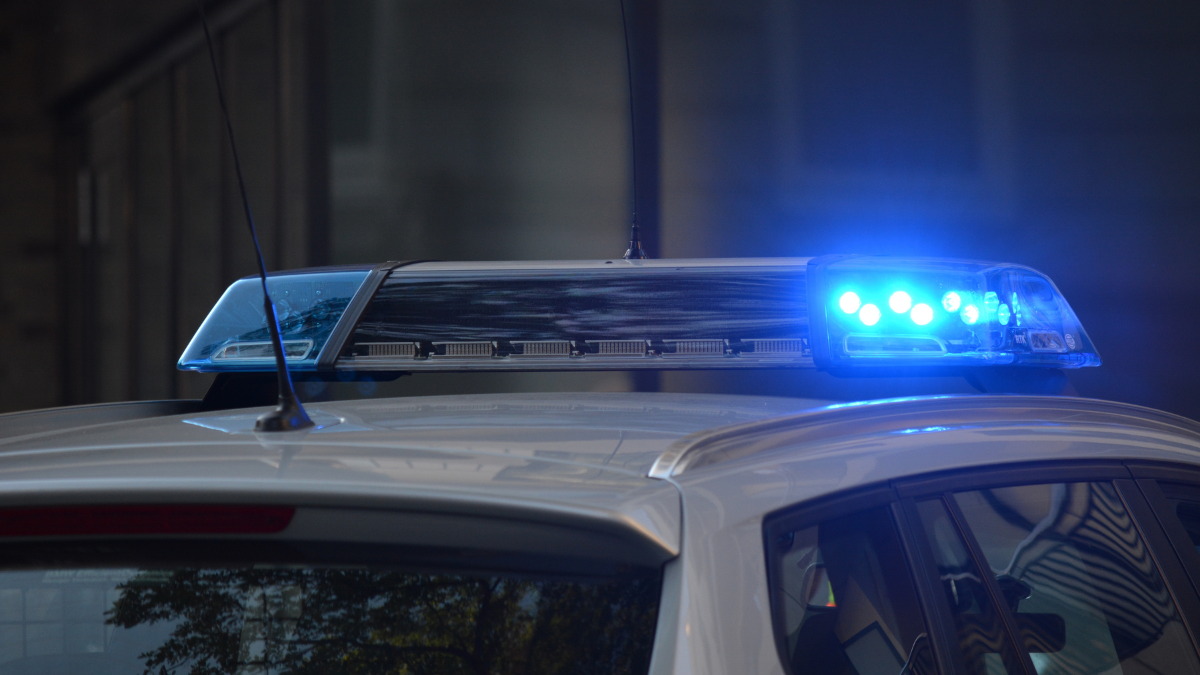 Imagem de uma sirene policial