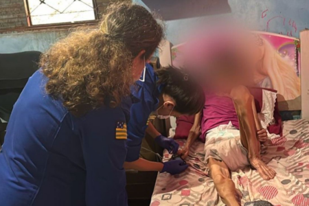 Idosa de 73 anos era vítima de tortura e maus-tratos (Foto: Divulgação/Polícia Civil)