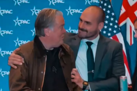 Deputado Eduardo Bolsonaro: tour nos EUA (Foto: Reprodução)