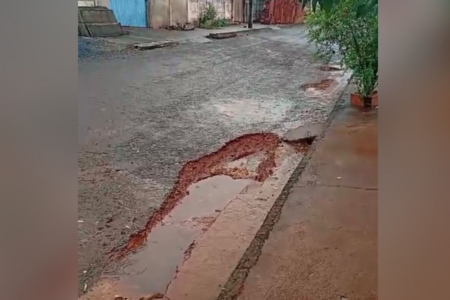 Moradas denunciam problemas de infraestrura em Itaguari (Foto: Reprodução)