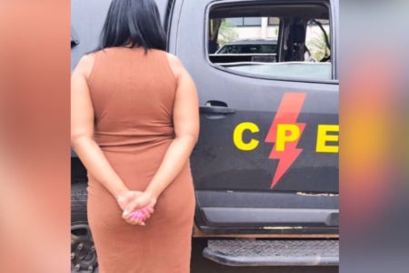 Deborah da Conceição, suspeita de encomendar morte do ex-marido (Foto: Reprodução)