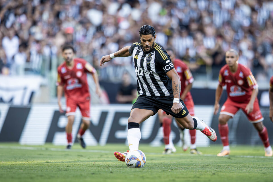 Hulk em jogo do Atlético Mineiro
