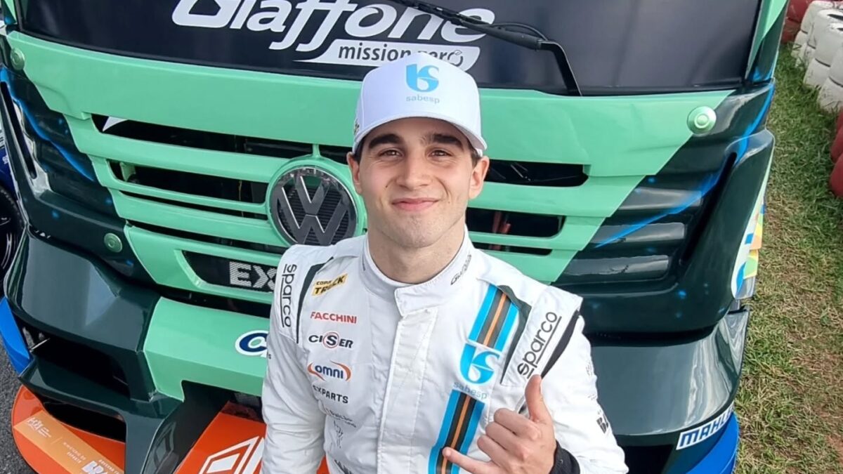 Nic Giaffone, piloto estreante do grid de 2025 da Copa Truck