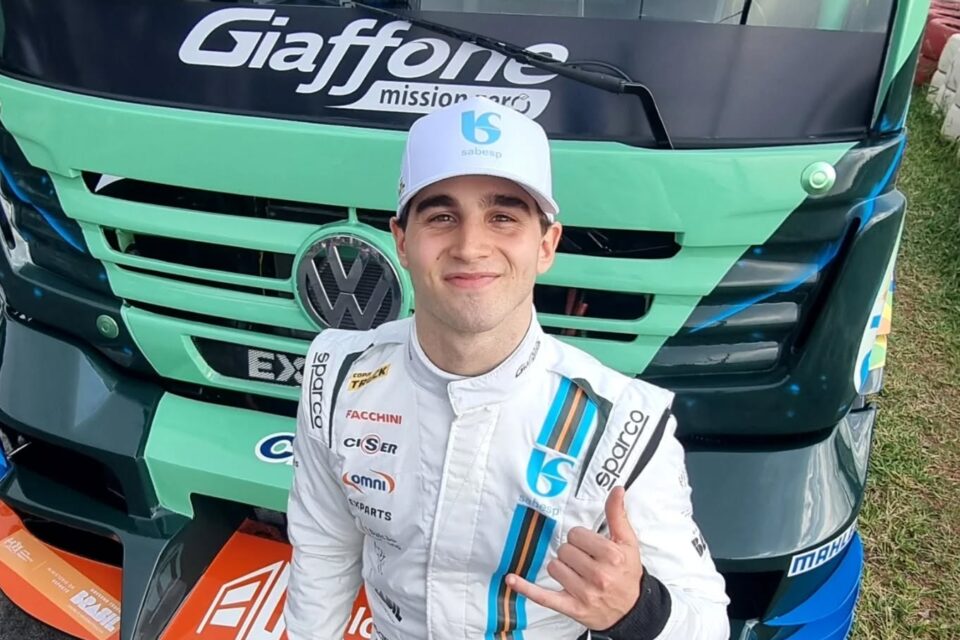 Nic Giaffone, piloto estreante do grid de 2025 da Copa Truck