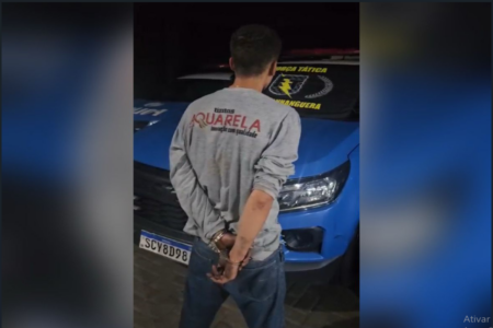 Suspeito de roubar bicicletas é preso no Parque Amazônia (Foto: Reprodução)