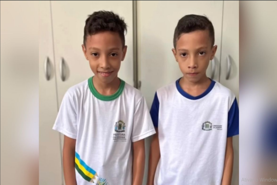 Alunos gêmeos (Foto: Reprodução)