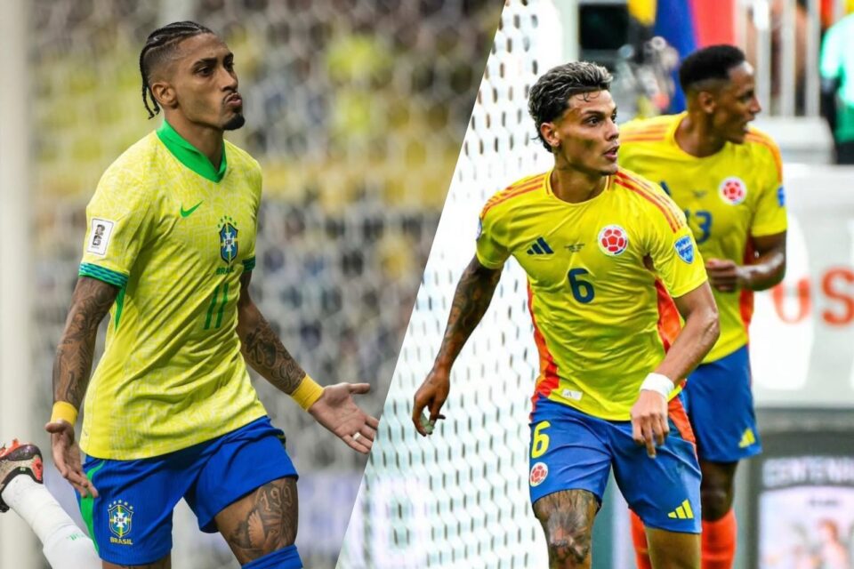 Brasil encara Colômbia pelas Eliminatórias da Copa do Mundo nesta quinta