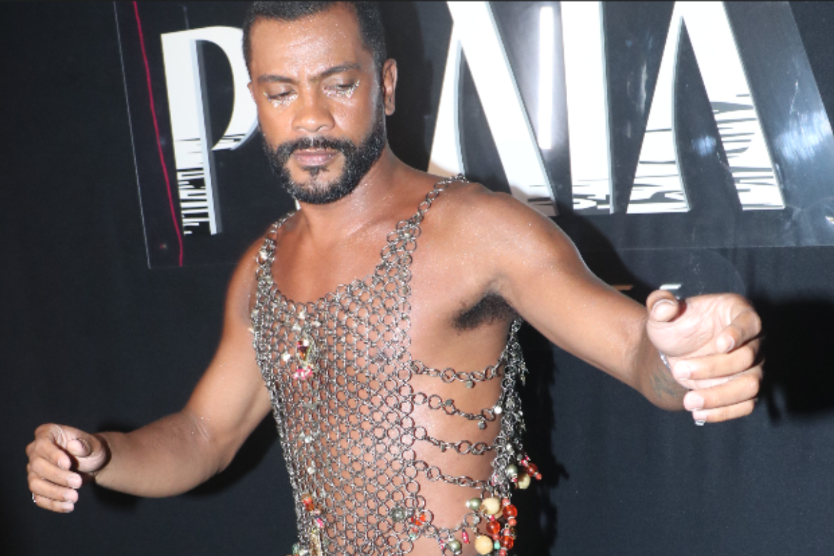 Samuel Assis no carnaval do Rio de Janeiro (Foto: Agnews)
