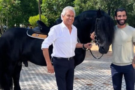 Delegado Waldir diz que Gusttavo Lima e Caiado se complementam (Foto: Instagram/Caiado)