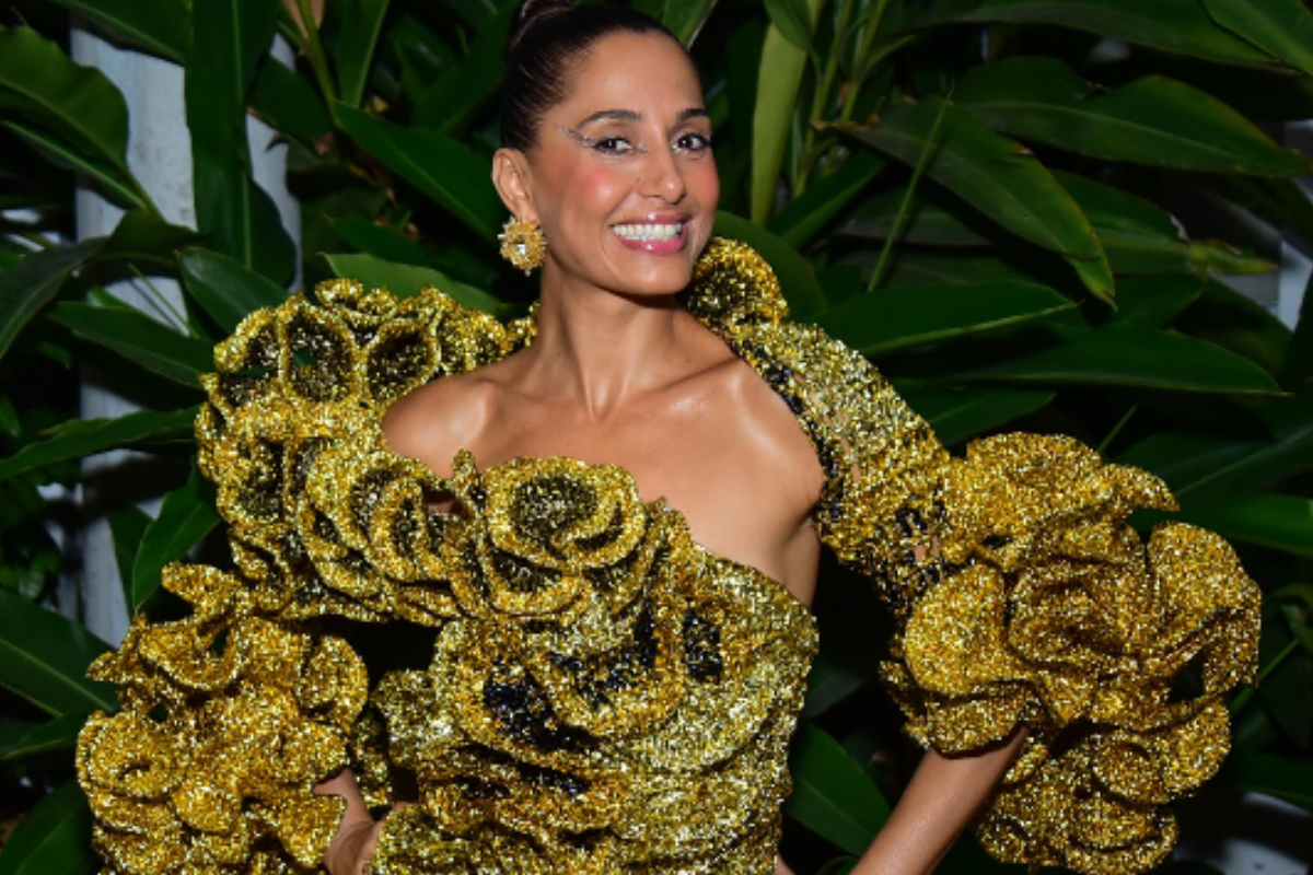 Camila Pitanga no carnaval do Rio de Janeiro (Foto: Agnews)
