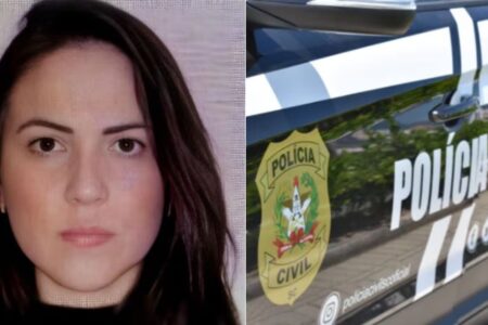 Advogada casada com traficante é barrada em concurso para delegado em SC Polícia Civil eliminou Lays Lopes Carneiro Barcelos